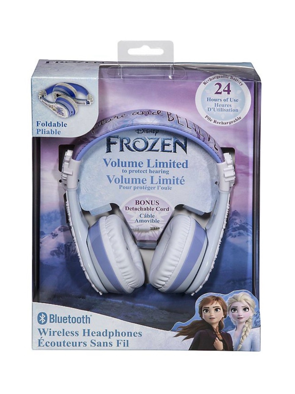 eKids Disney Frozen Bluetooth Wireless Headphones